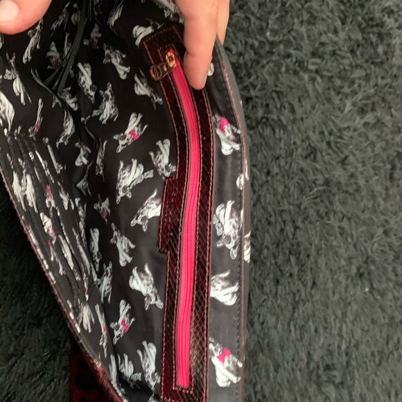 Ted Baker Leather and Fur Clutch - Picture 5 of 10